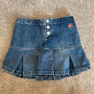 🛍 Girls Jean Skort